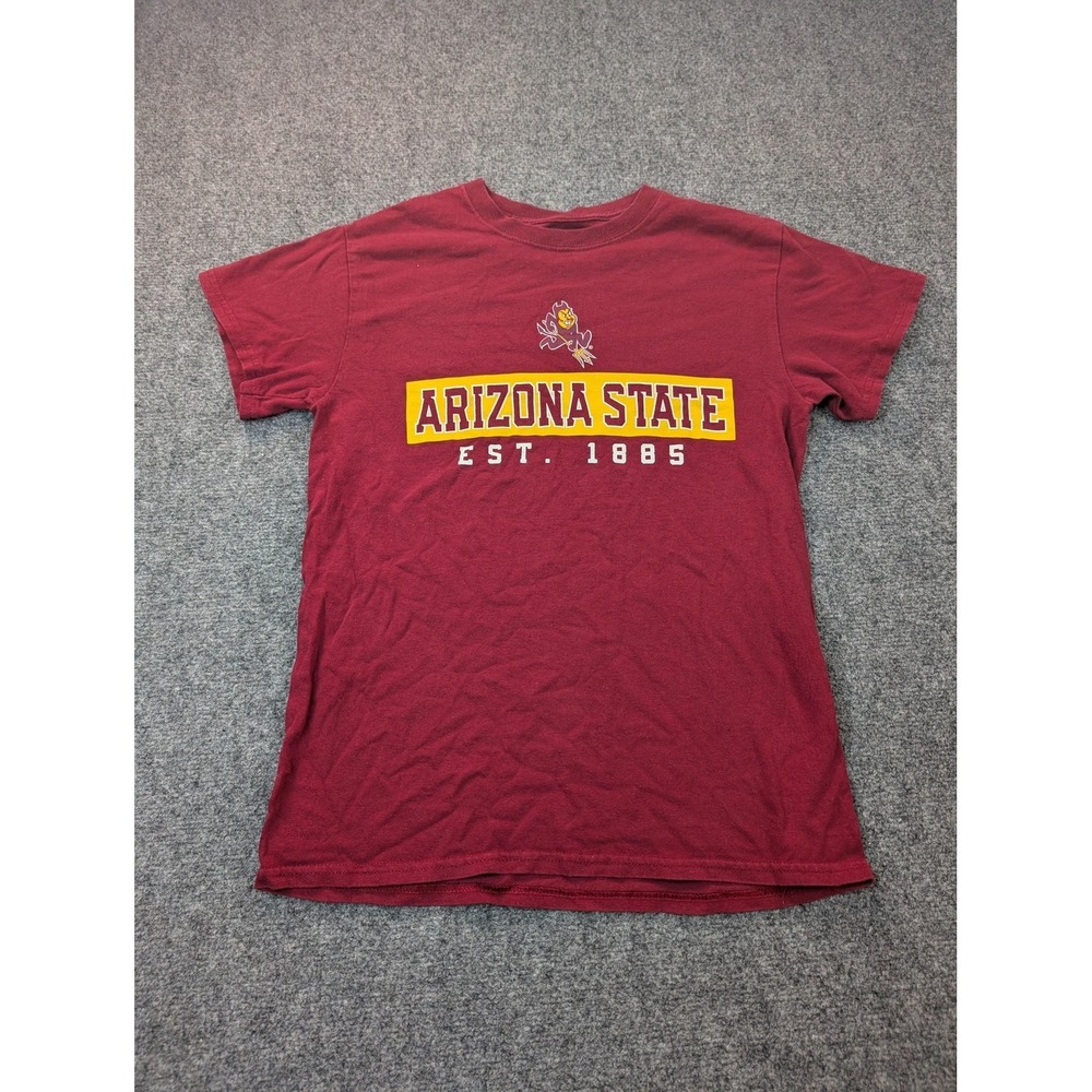 Arizona State Sun‎ Devils Shirt Womens Small Red NCAA Football College Tee